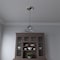 Ekena Millwork Traditional PVC Medallion (Canopies up to 5 1/2"), 10"OD x 3 1/2"ID x 1 1/8"P, Bright Coat Chrome CMP10TRBCR - alternate 8